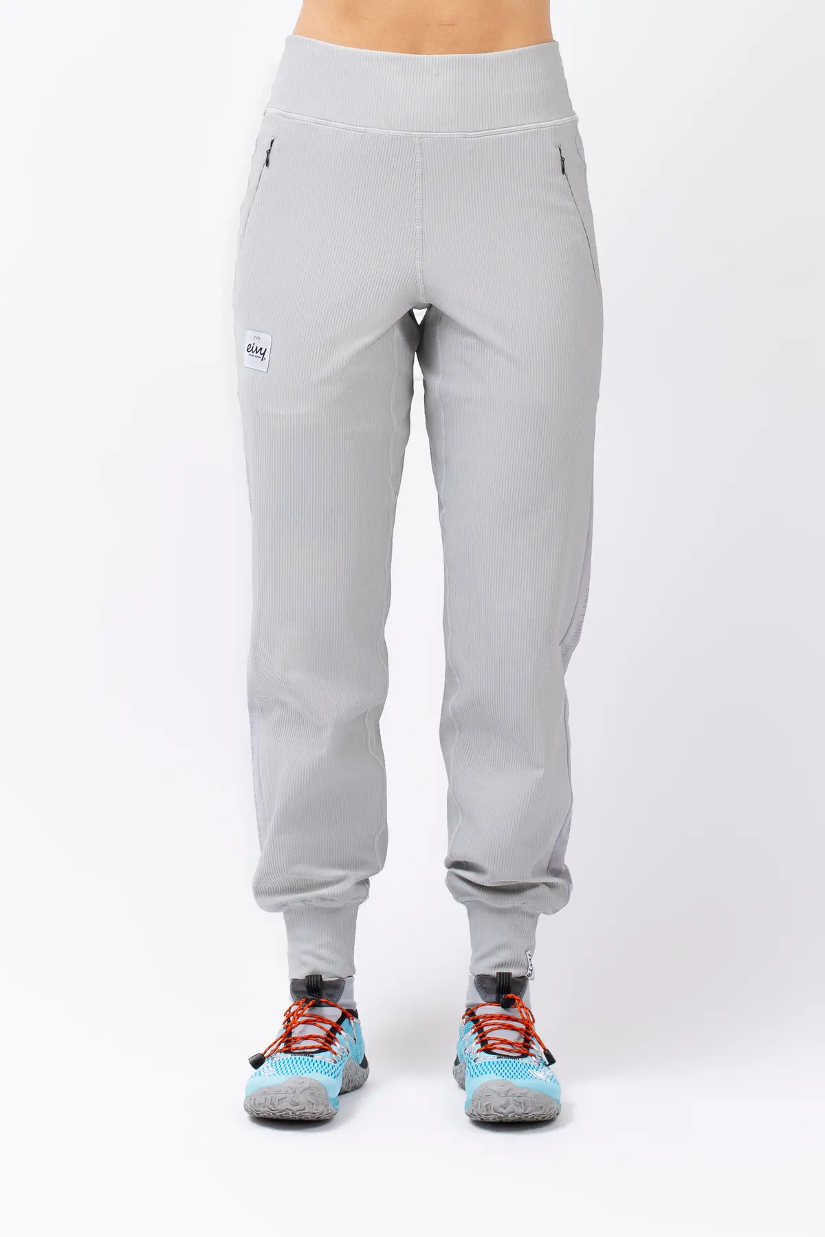 Journey Rib Travel Pants - Grey Melange