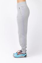 Journey Rib Travel Pants - Grey Melange