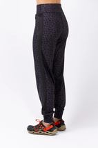 Journey Travel Pants - Black Leopard