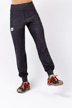 Journey Travel Pants - Black Leopard