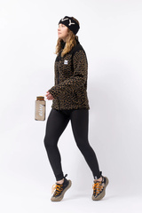 Versa Sherpa Jacket - Leopard | L