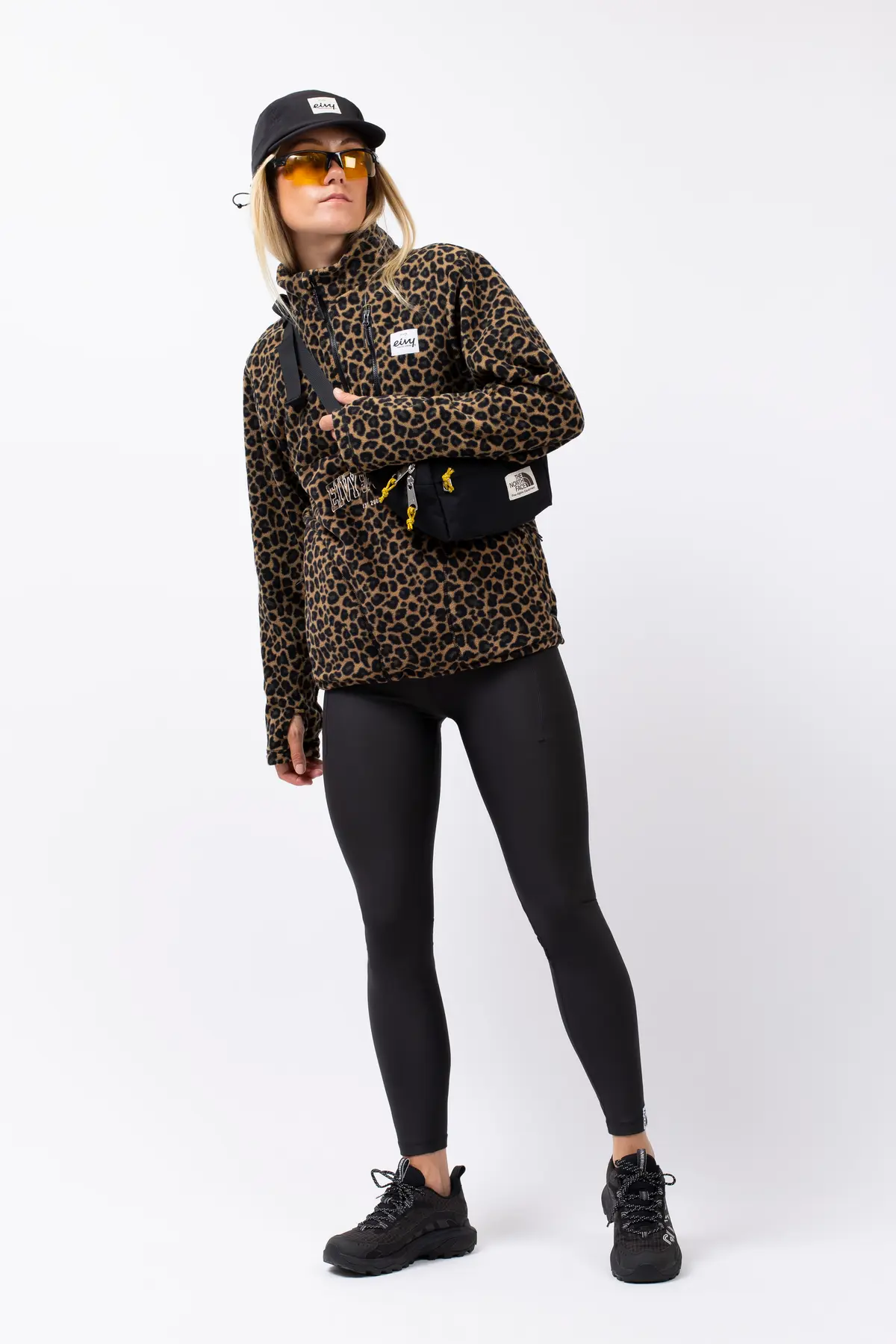 Techlight Halfzip Fleece - Leopard | M