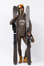 Loose Fit Hoodie Top - Leopard