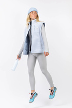 Lumberjackie Sherpa Vest - Faded Fog