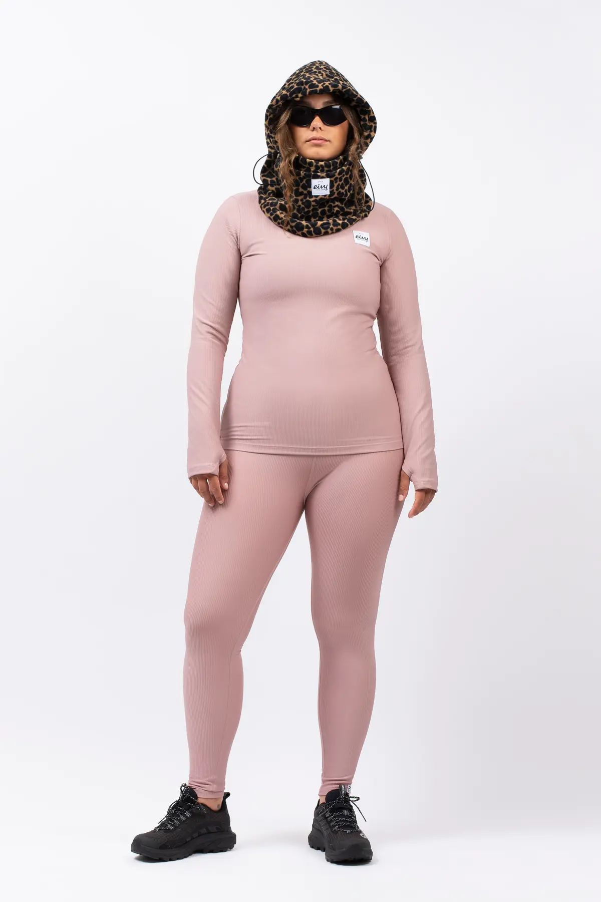 Journey Rib Top - Faded Woodrose