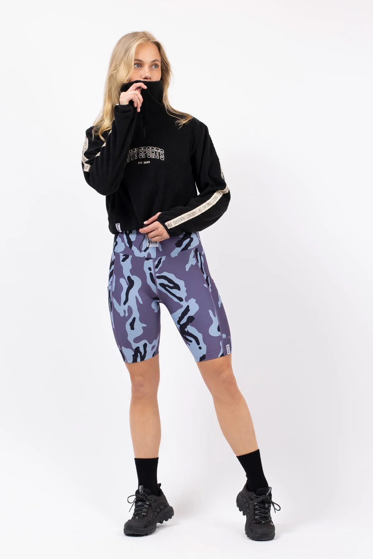 Venture Biker Shorts - Purple Stray Venture Biker Shorts - Purple Stray