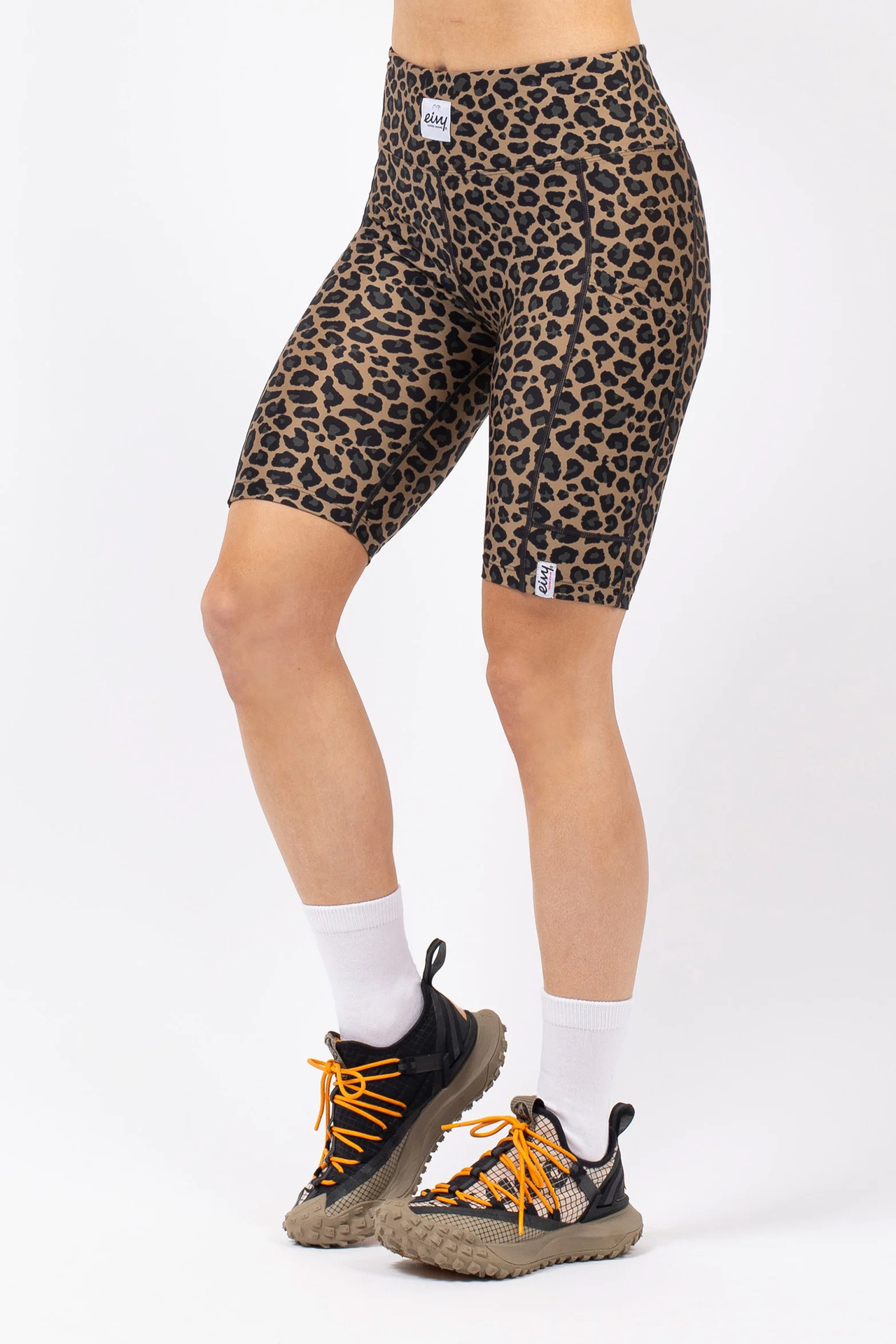 Venture Biker Shorts - Leopard