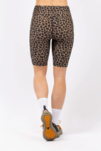 Venture Biker Shorts - Leopard