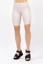 Venture Rib Biker Shorts - Faded Cloud