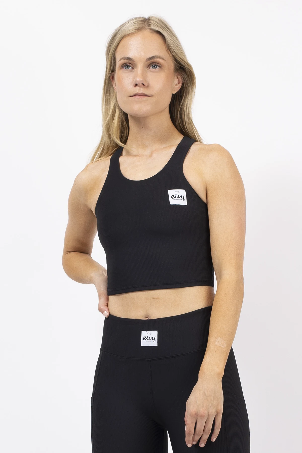 Cover Up Rib Top - Black Cover Up Rib Top - Black