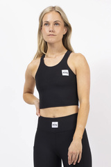 Cover Up Rib Top - Black | XXL