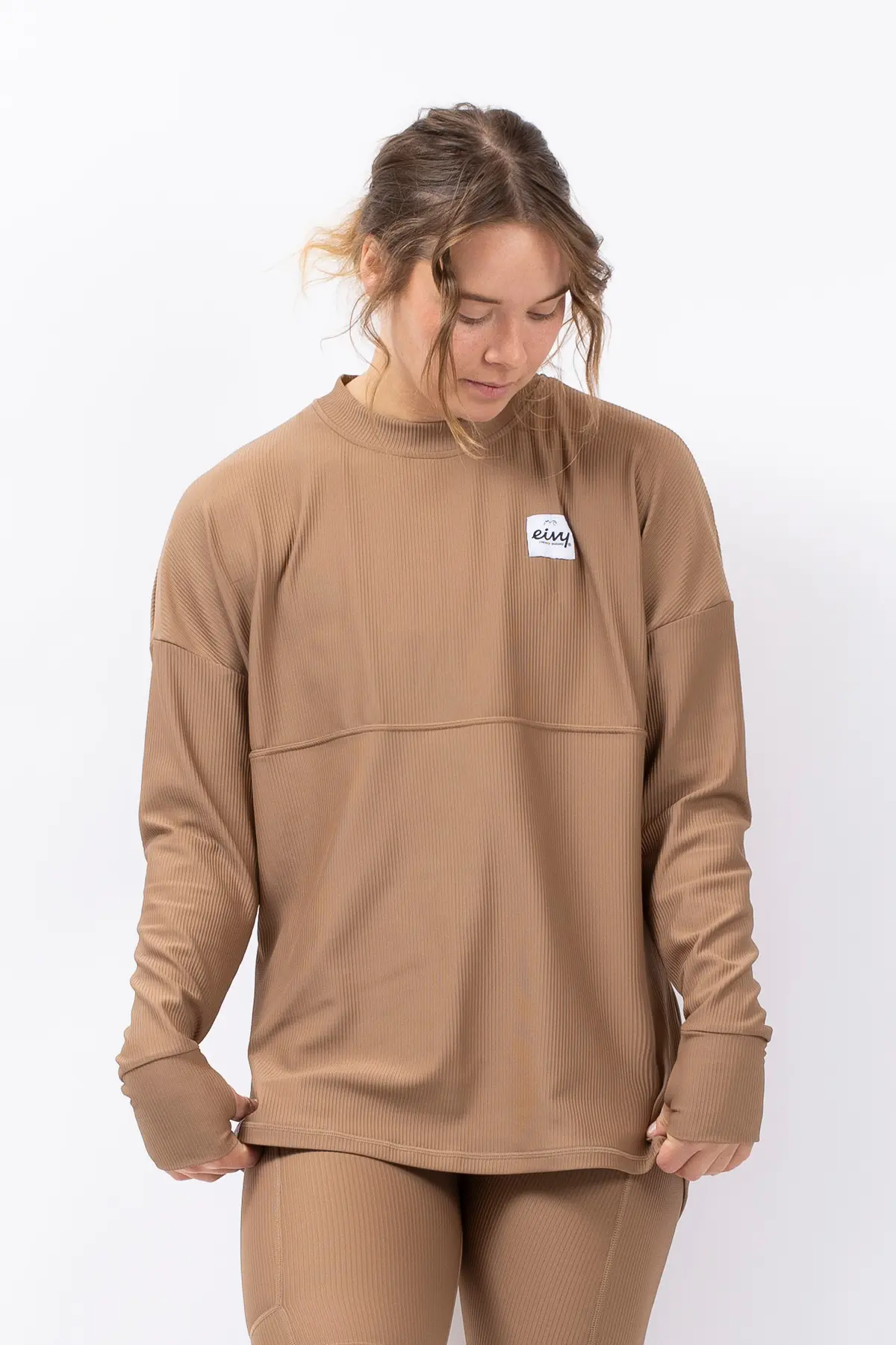 Venture Rib Top - Faded Coffee Venture Rib Top - Faded Coffee