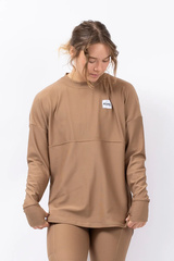 Venture Rib Top - Faded Coffee | S