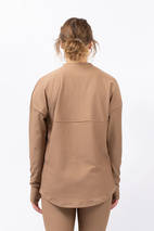 Venture Rib Top - Faded Coffee
