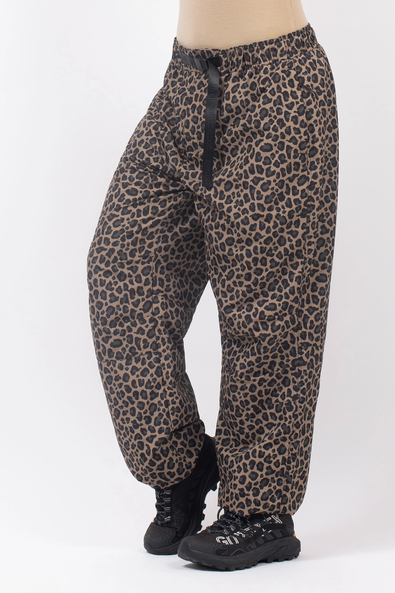 Oversized Outdoor Pants - Leopard | S
