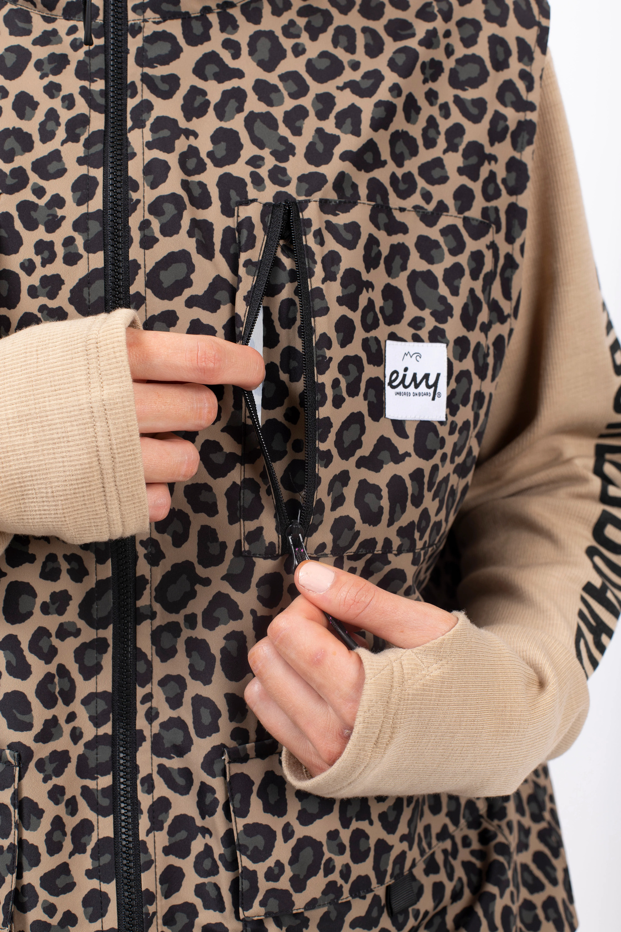 Windbreaker Utility Vest - Leopard | M