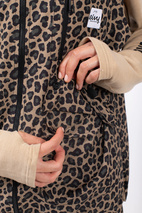 Windbreaker Utility Vest - Leopard | M