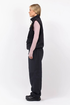 Windbreaker Utility Vest - Black