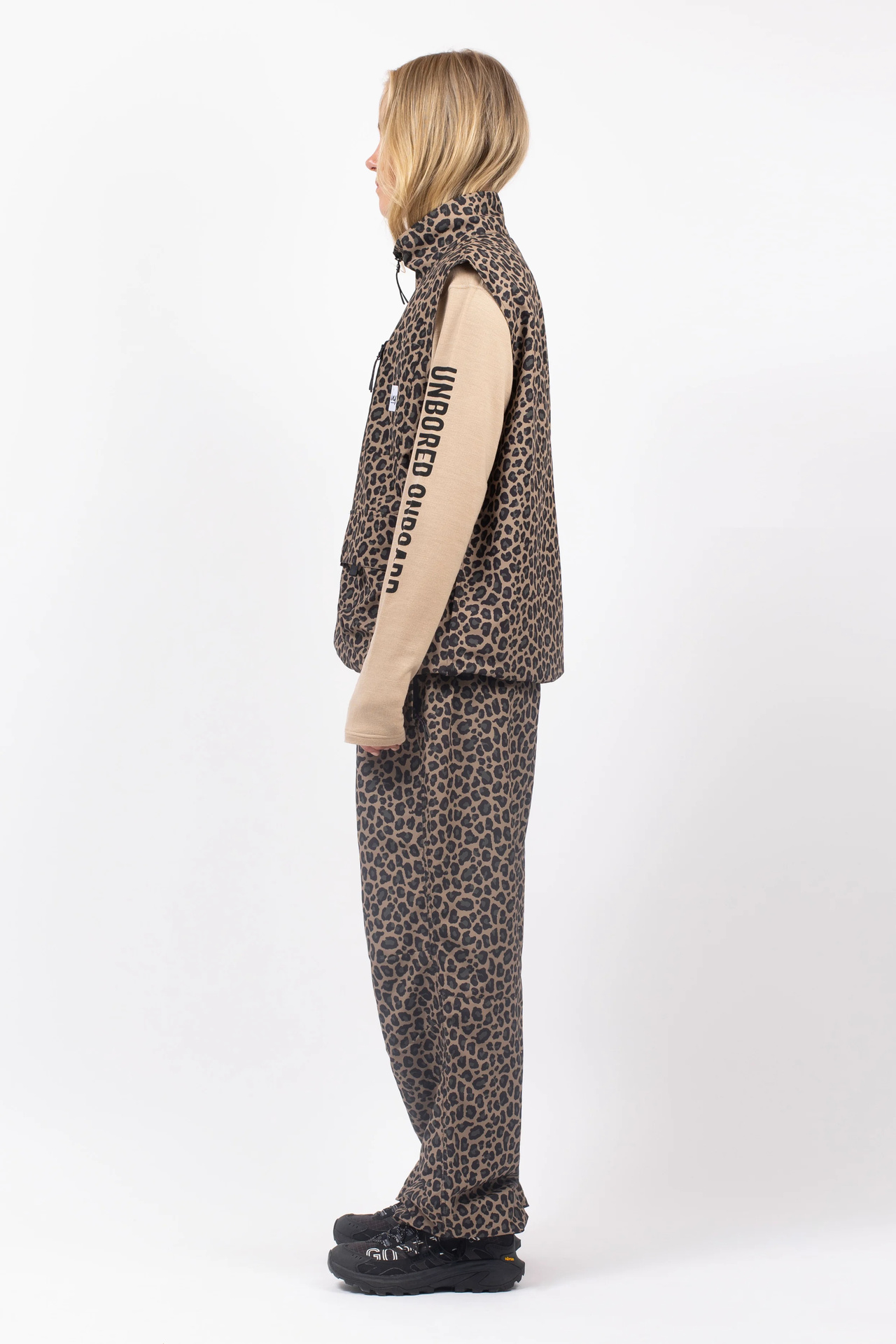 Windbreaker Utility Vest - Leopard | M