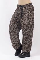 Oversized Outdoor Pants - Leopard | L