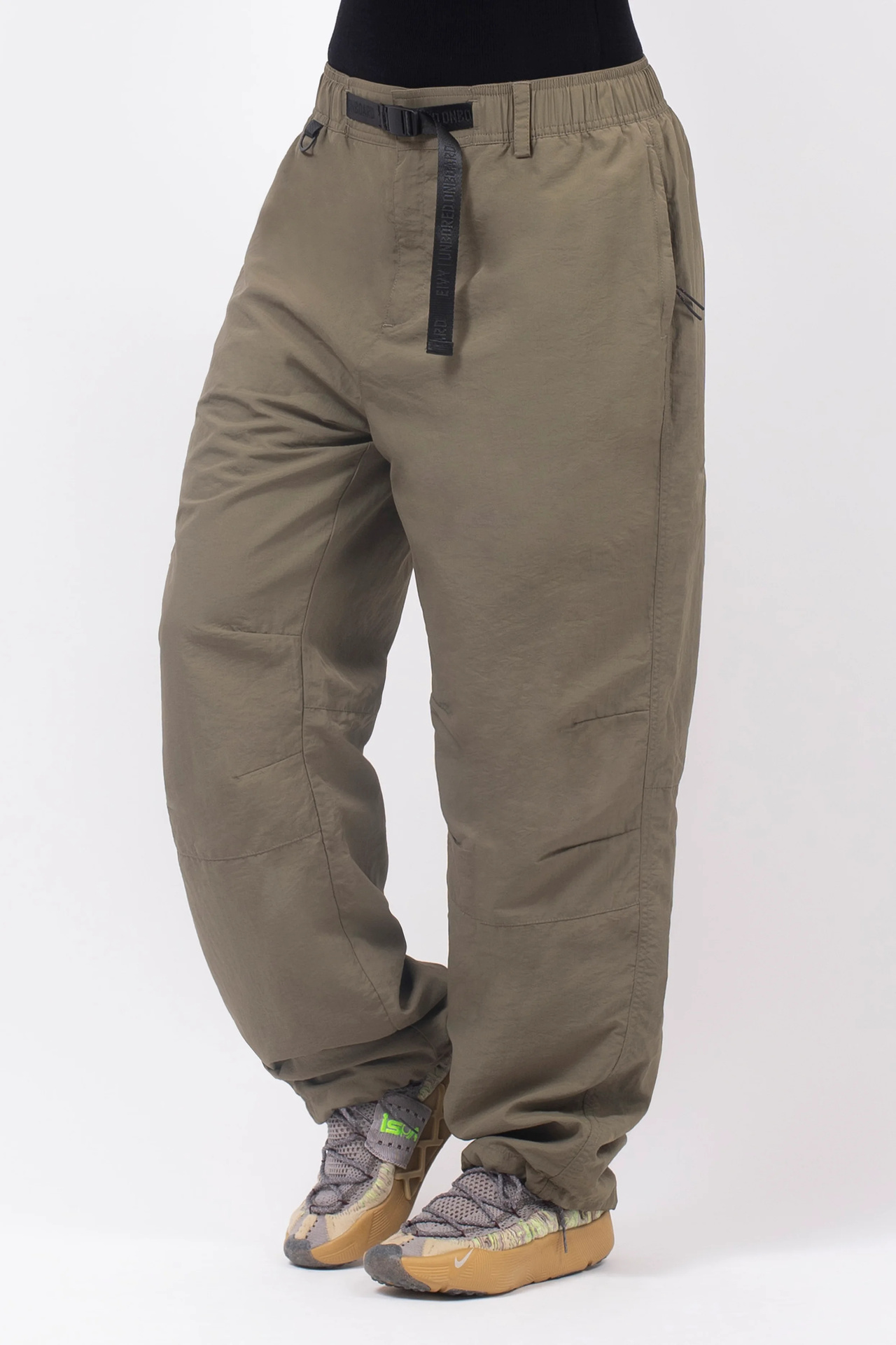 Oversized Outdoor Pants - Olive | M