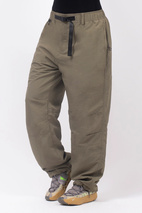 Oversized Outdoor Pants - Olive | M