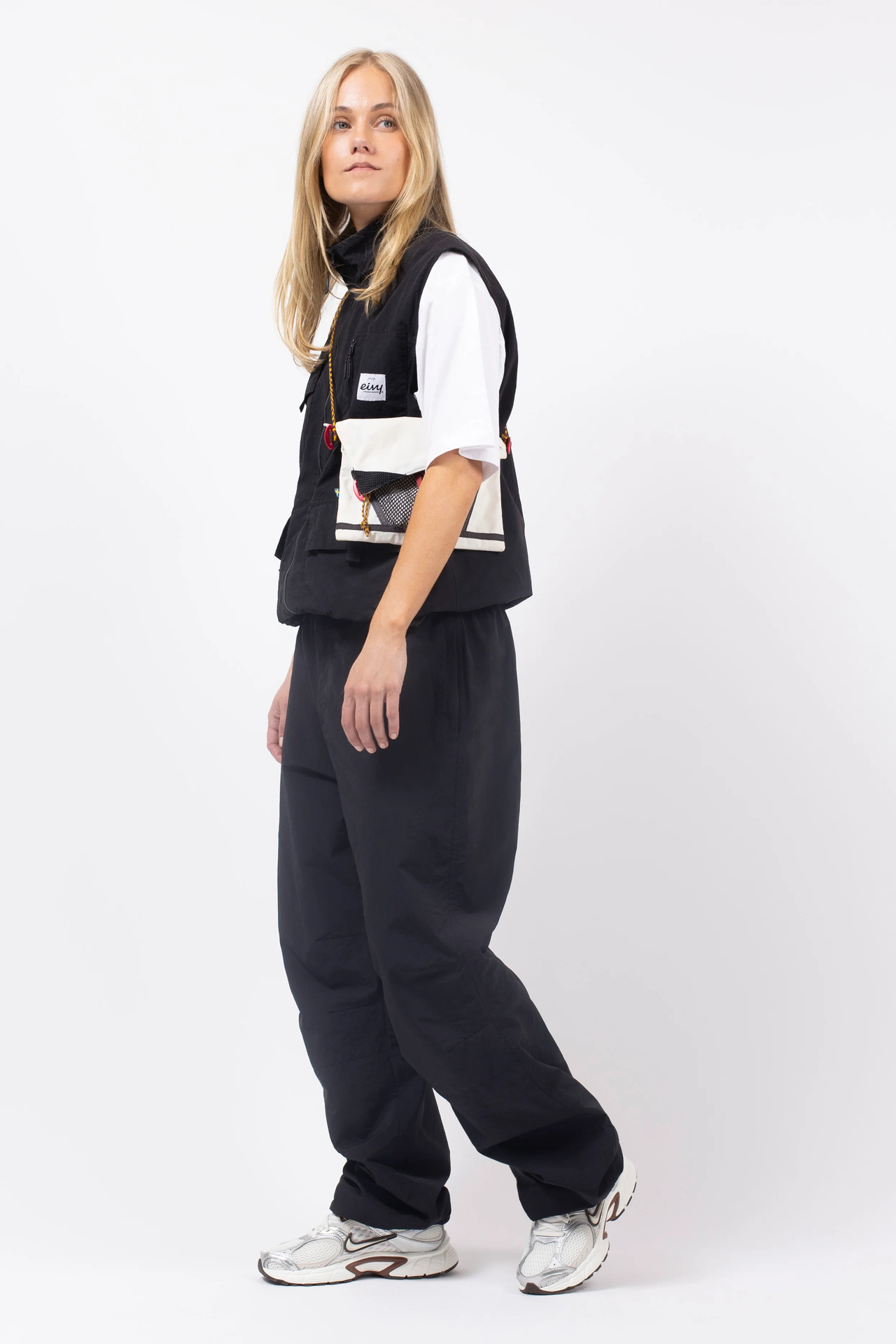 Windbreaker Utility Vest - Black