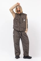 Oversized Outdoor Pants - Leopard | L
