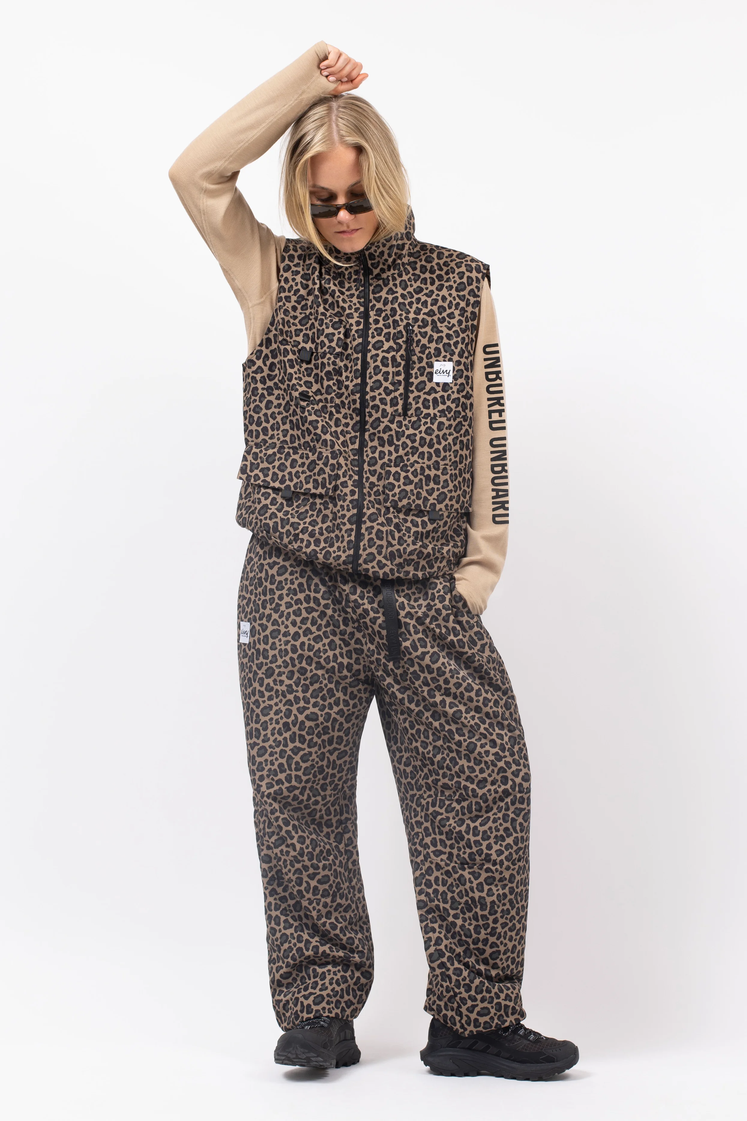 Oversized Outdoor Pants - Leopard Oversized Outdoor Pants - Leopard