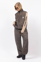 Oversized Outdoor Pants - Leopard | L