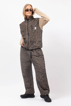 Windbreaker Utility Vest - Leopard | M
