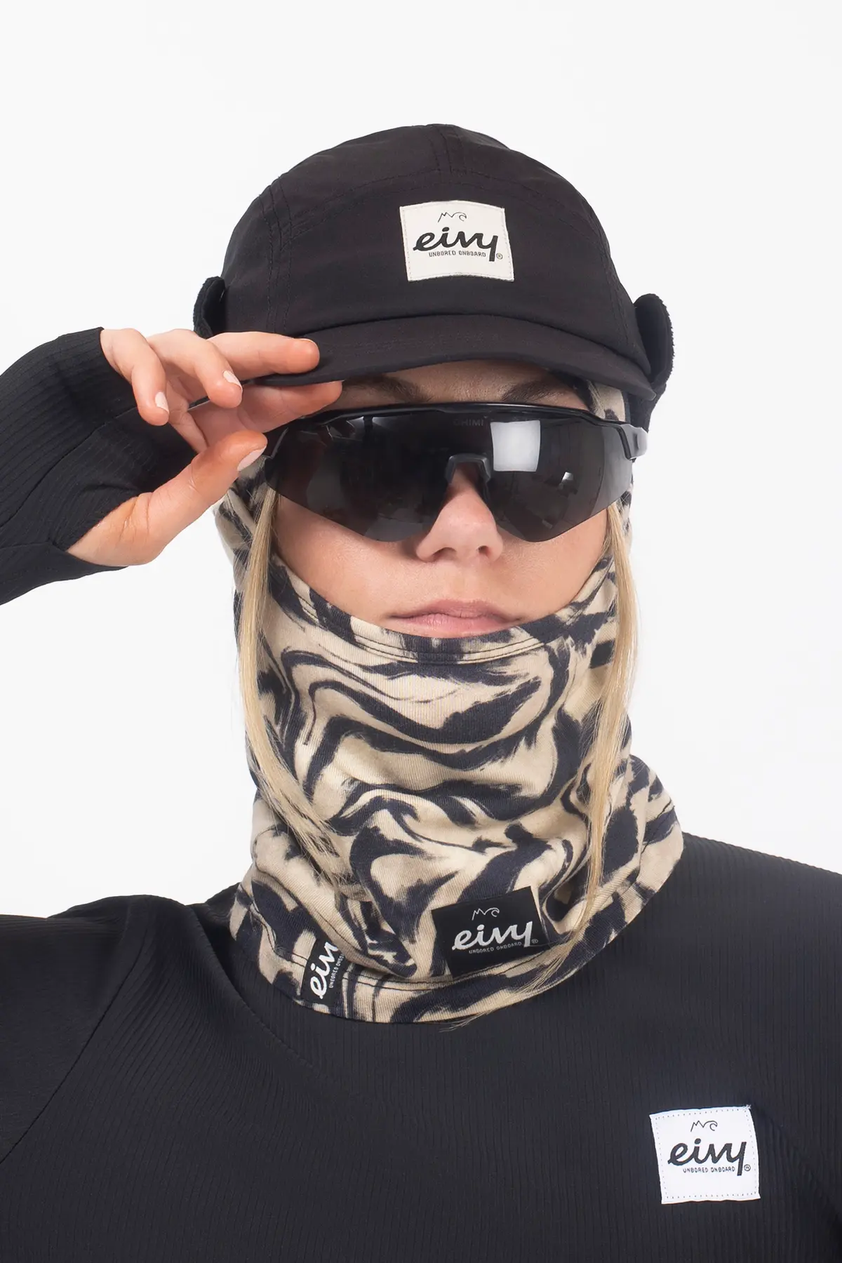 Hinge Merino Wool Balaclava - Animal Swirl