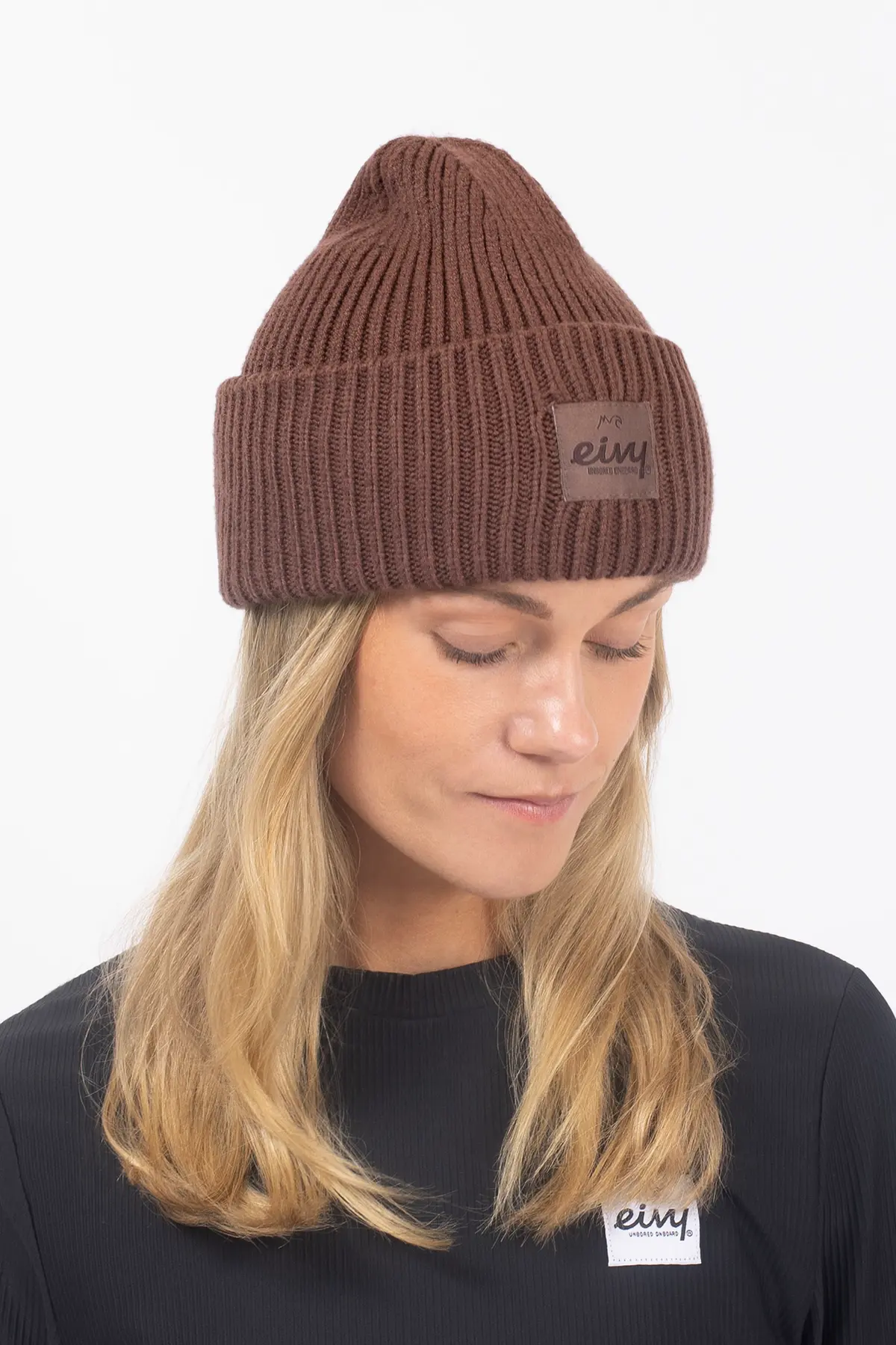 Tonal Beanie - Brown