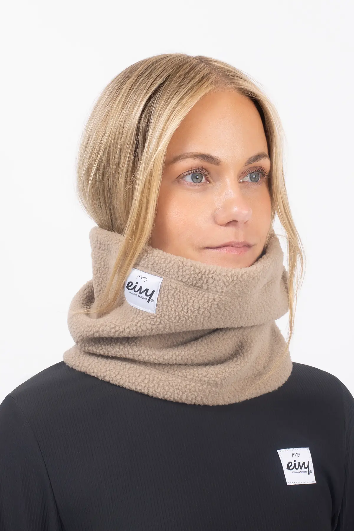 Beanie Sherpa Neckwarmer - Sand