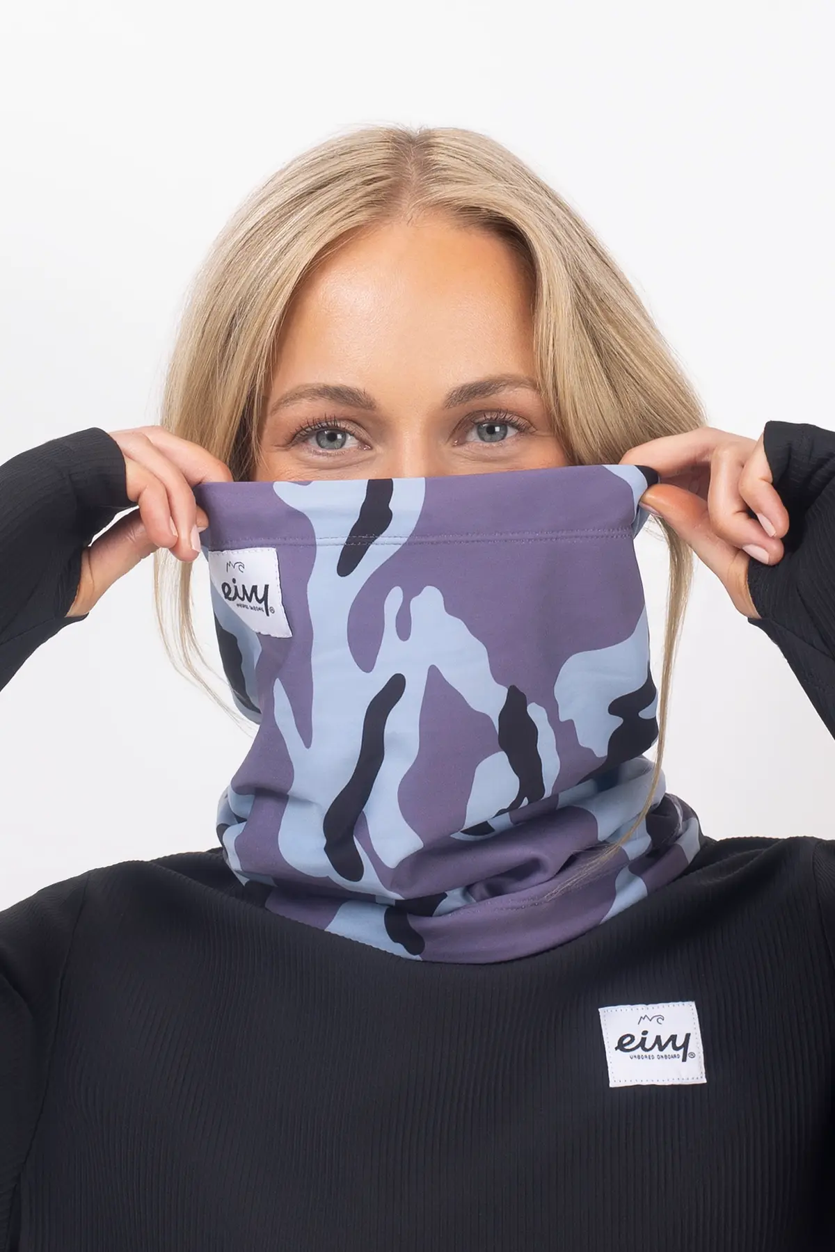 Colder Beanie Neckwarmer - Purple Stray