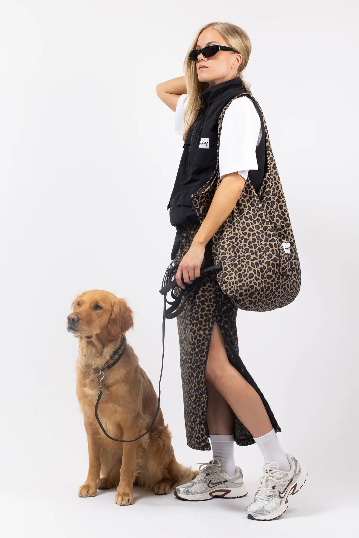 Versa Fleece Mountain Skirt - Leopard | XXS