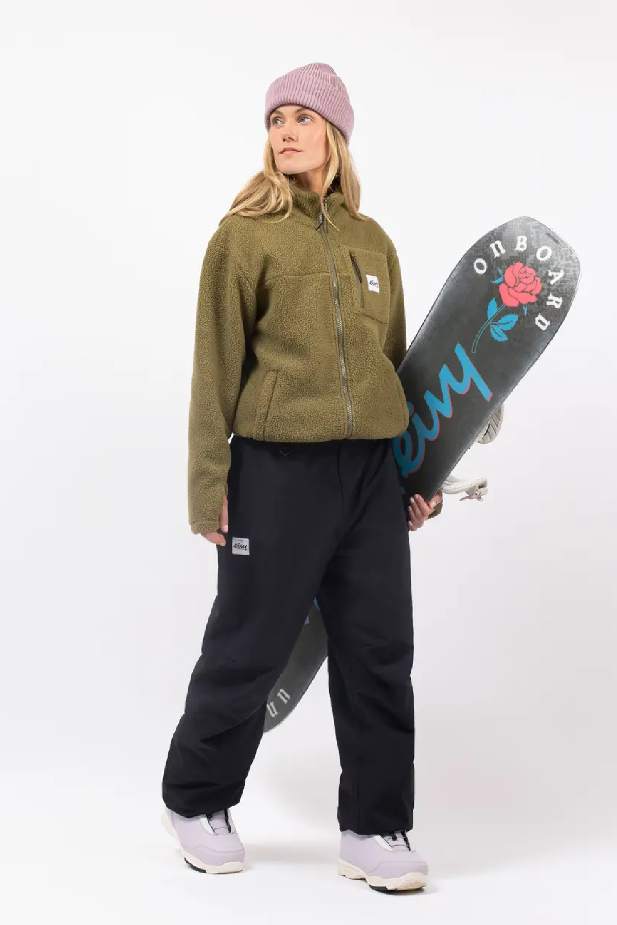 Versa Sherpa Jacket - Olive | XS