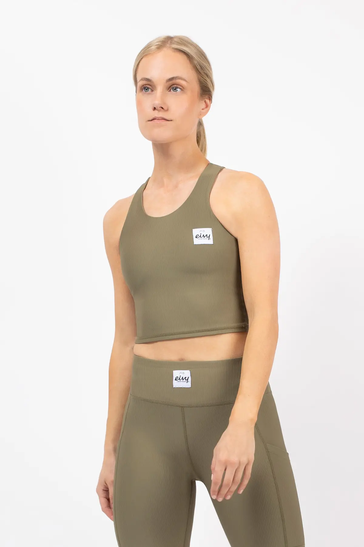 Cover Up Rib Top - Olive | XL