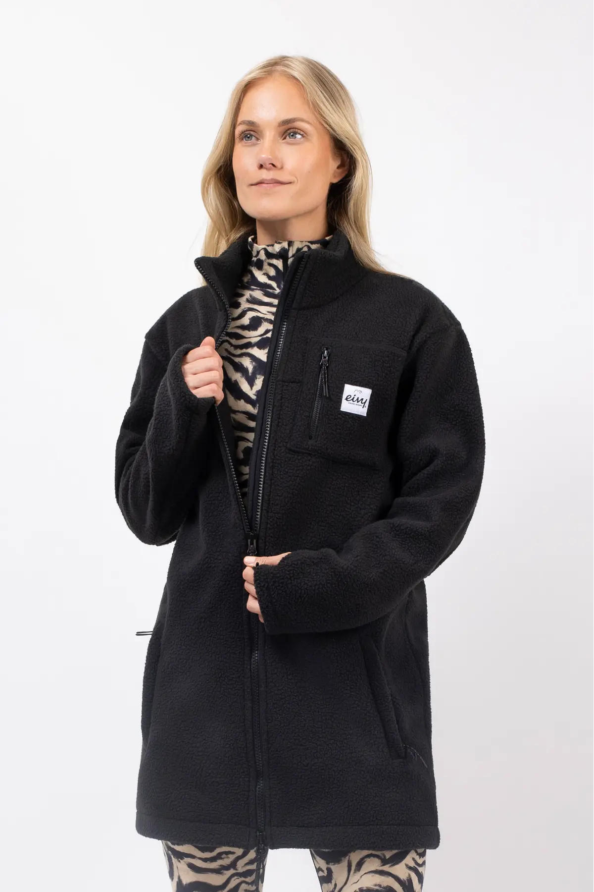 Versa Sherpa Coat - Black