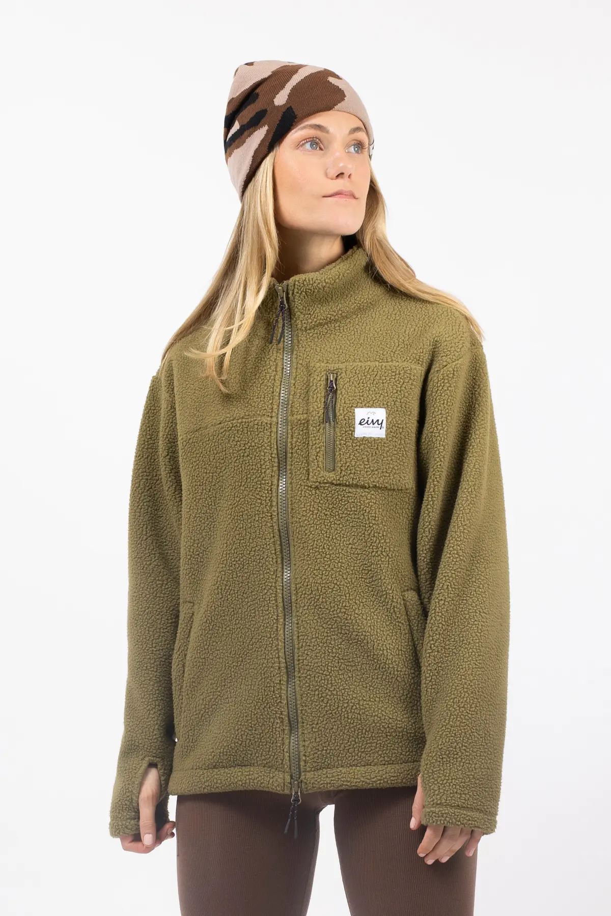 Versa Sherpa Jacket - Olive