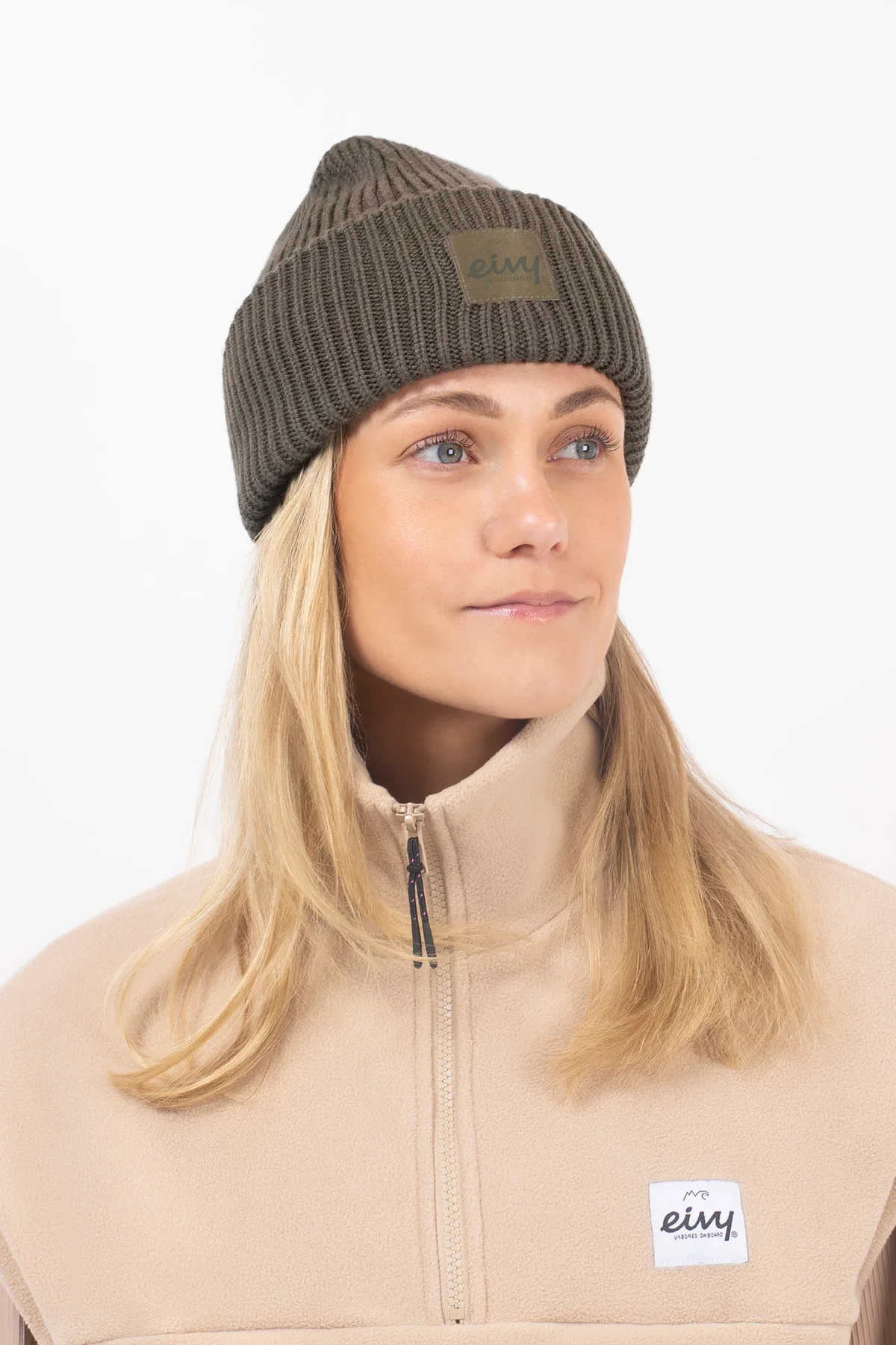 Tonal Beanie - Olive