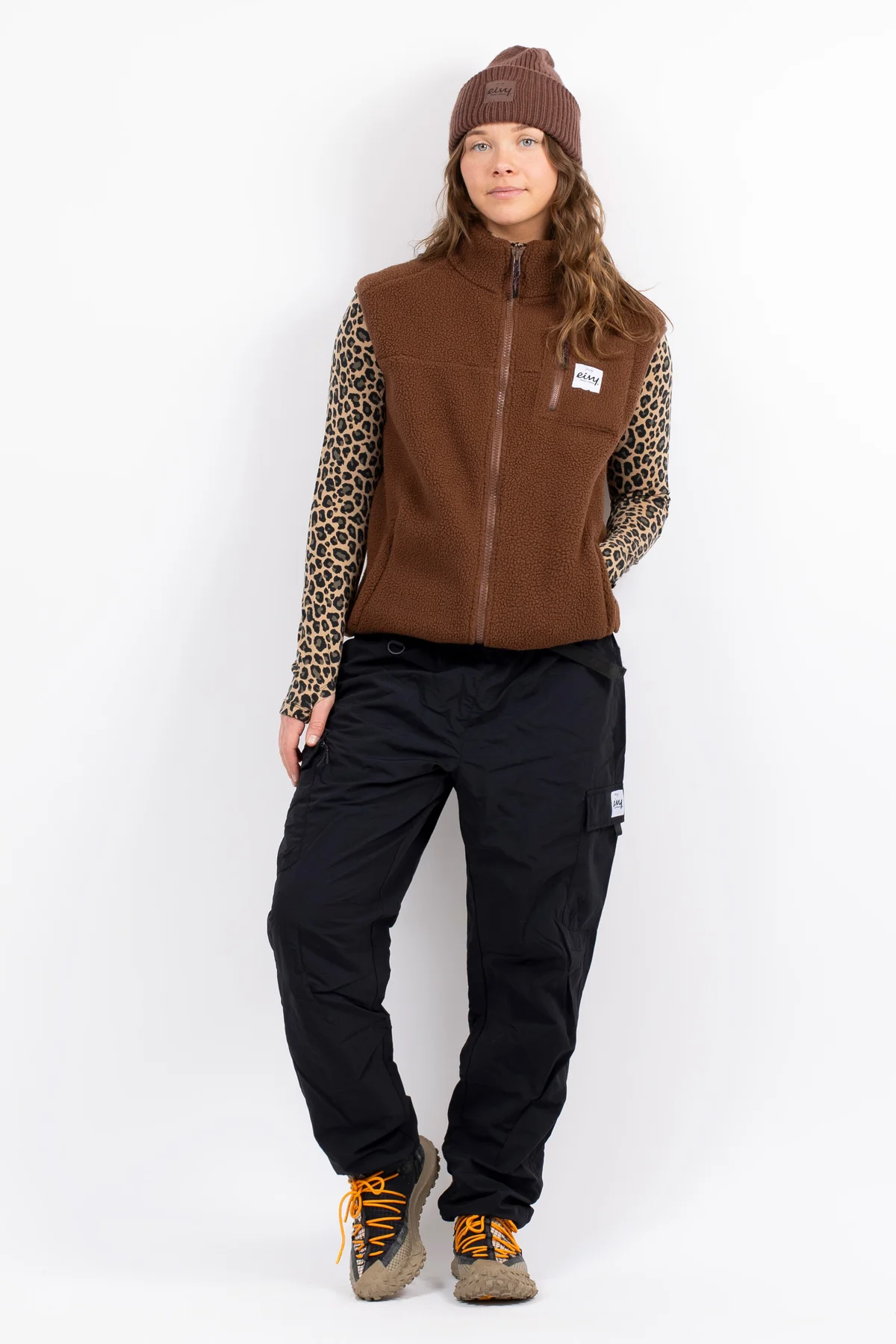 Fitted Outdoor Pants - Black