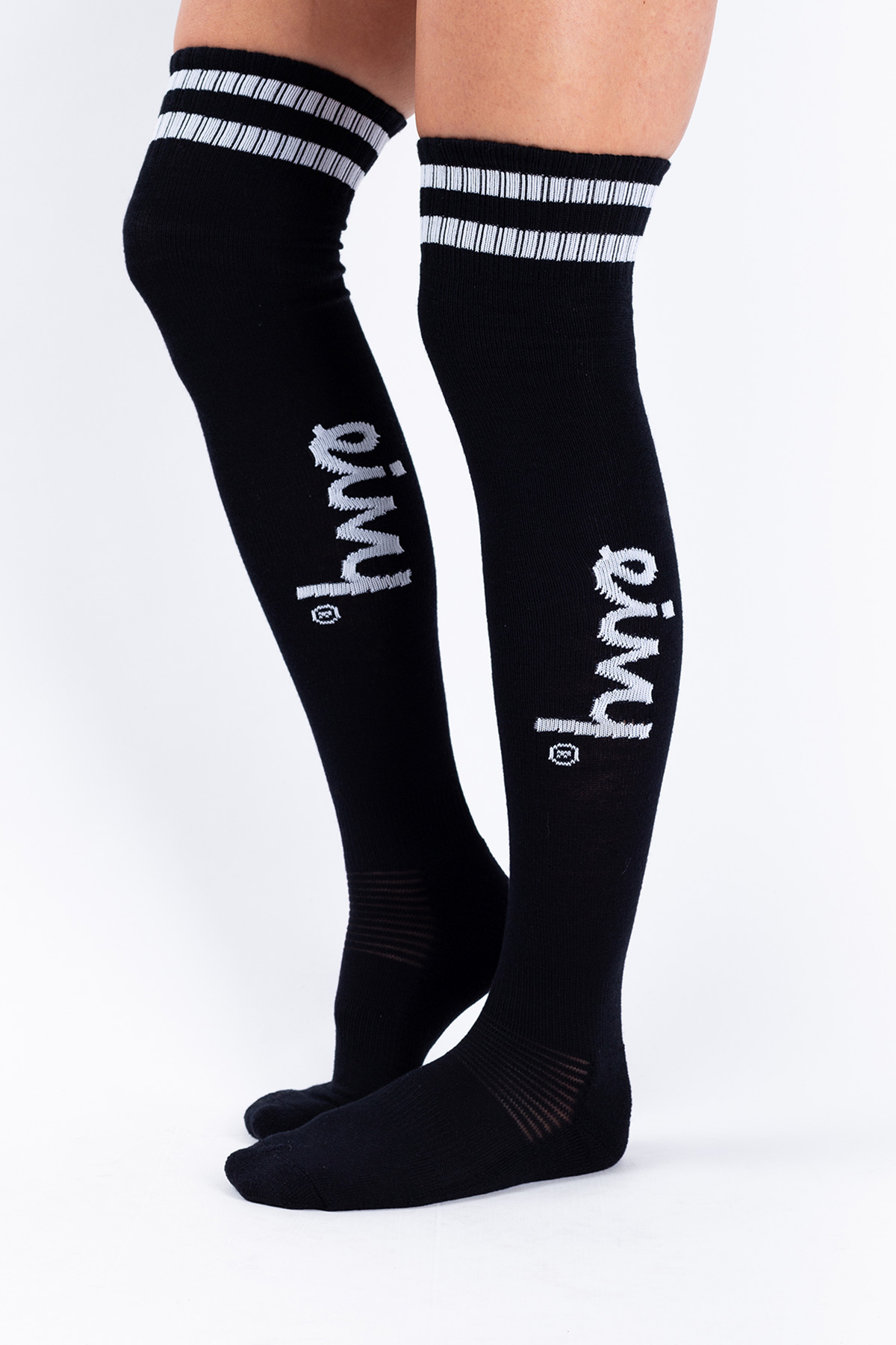 Socks | Cheerleader High Wool - Black | 36-38