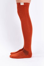 Socks | Rib High Wool - Rustic
