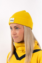Knit Wool Beanie - Yellow Bee | One Size