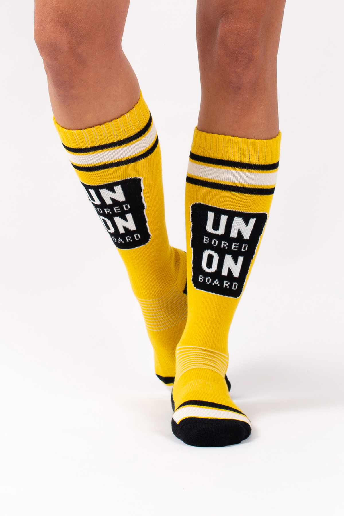League Wool Socks - Yellow Bee