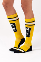 League Wool Socks - Yellow Bee