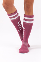 Cheerleader Wool Socks - Raspberry | 39-41