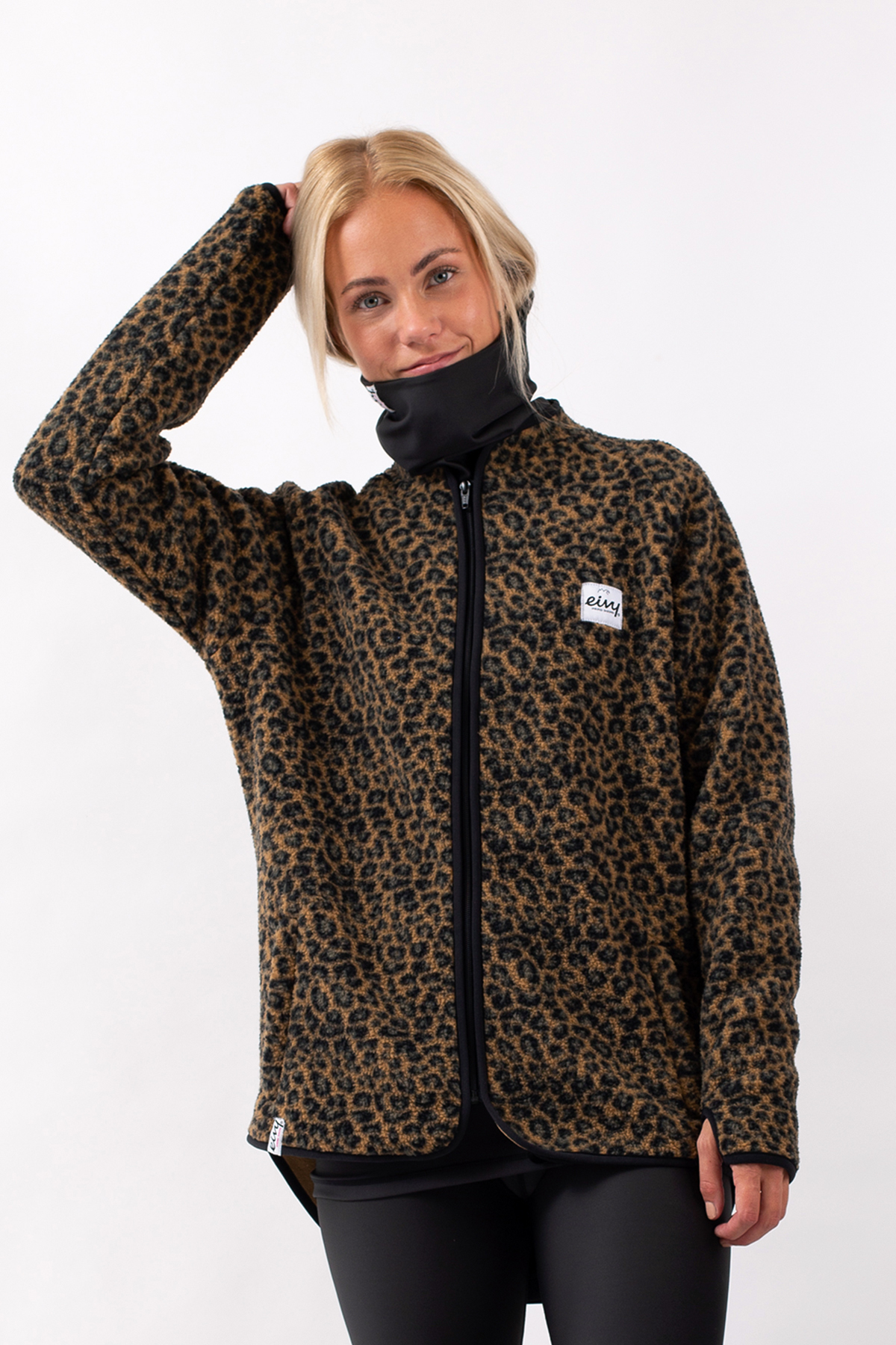 Fleece | Redwood Sherpa Jacket - Leopard