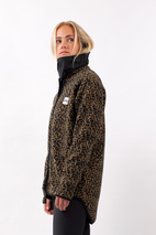 Fleece | Redwood Sherpa Jacket - Leopard | XXS
